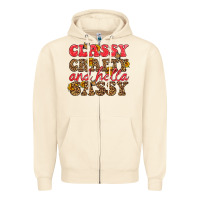 Sandshell classy crafty and hella sassy Zipper Hoodie - HRA Design Shop