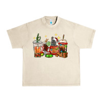 Sandshell Christmas coffee cups with French Bulldog Urban Heavy Tee - RanaPortraitStore