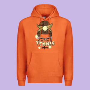 Tennis Mom Premium Hoodie Designed By Maliassmallbusiness