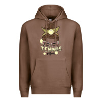 Chestnut tennis mom Premium Hoodie - MaliasSmallBusiness