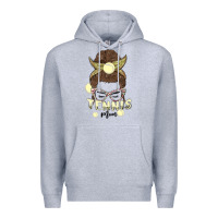 Heather Grey tennis mom Premium Hoodie - MaliasSmallBusiness