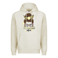 Oatmeal Heather tennis mom Premium Hoodie - MaliasSmallBusiness