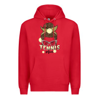 Red tennis mom Premium Hoodie - MaliasSmallBusiness