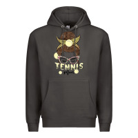 Smoke tennis mom Premium Hoodie - MaliasSmallBusiness