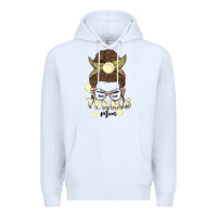 White tennis mom Premium Hoodie - MaliasSmallBusiness