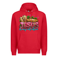 Red jesus is my valentine Premium Hoodie - AdoDesignShop