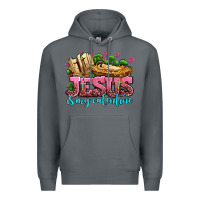 Rock jesus is my valentine Premium Hoodie - AdoDesignShop