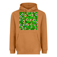Meerkat halloween eye balls seamless pattern Heavyweight Hoodie - BundleAndBundleShop