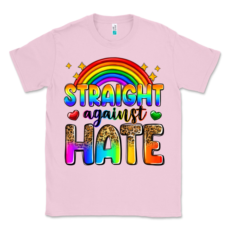Straight Against Hate Classic Tee by Zillion Design Studio | Teevron