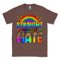Chestnut straight against hate Classic Tee - Zillion Design Studio