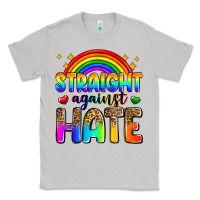 Moon Dust straight against hate Classic Tee - Zillion Design Studio