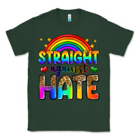Sports Green straight against hate Classic Tee - Zillion Design Studio