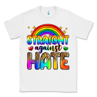 White straight against hate Classic Tee - Zillion Design Studio