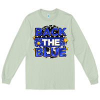 Matcha back the blue Long Sleeve Tee - Zillion Design Studio