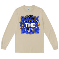 Mushroom back the blue Long Sleeve Tee - Zillion Design Studio