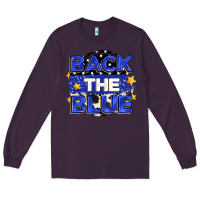 Plum back the blue Long Sleeve Tee - Zillion Design Studio