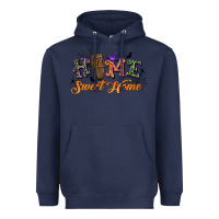 Navy halloween home sweet home Heavyweight Hoodie - BundleAndBundleShop