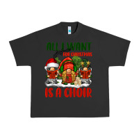 Pigment Black all i want for christmas is a choir Urban Heavy Tee - BarkalooDesign