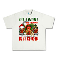 Pistachio all i want for christmas is a choir Urban Heavy Tee - BarkalooDesign