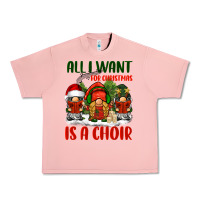 Salmon all i want for christmas is a choir Urban Heavy Tee - BarkalooDesign