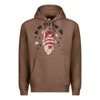 Chestnut in my self love era Premium Hoodie - MaliasSmallBusiness