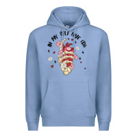 Colony Blue in my self love era Premium Hoodie - MaliasSmallBusiness
