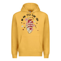 Mustard in my self love era Premium Hoodie - MaliasSmallBusiness