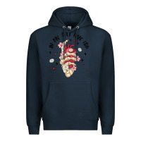 Navy in my self love era Premium Hoodie - MaliasSmallBusiness