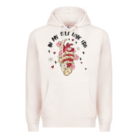 Pale Pink in my self love era Premium Hoodie - MaliasSmallBusiness