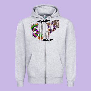 Slp Zipper Hoodie Designed By Cowhidedigitalart