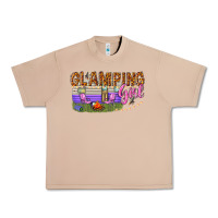 Burro glamping girl Urban Heavy Tee - texasbilliewilder
