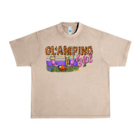 French Oak glamping girl Urban Heavy Tee - texasbilliewilder