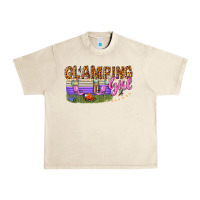 Sandshell glamping girl Urban Heavy Tee - texasbilliewilder