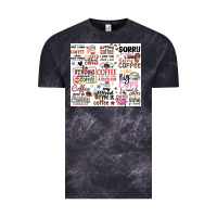 Cloud Black funny coffee quotes Vintage Tee - MaliasSmallBusiness