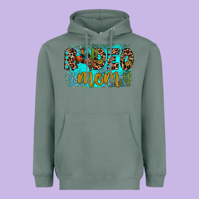 Rodeo Mom Heavyweight Hoodie Designed By Jahusdesignshop