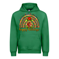 Emerald Happy holidays elf gnome Urban Hoodie - NancyCooperArtShop