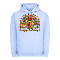 Pigment Grape Ice Happy holidays elf gnome Urban Hoodie - NancyCooperArtShop