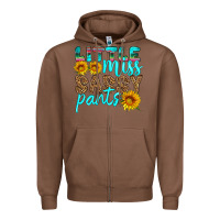 Chestnut little miss sassy pants Zipper Hoodie - HRA Design Shop