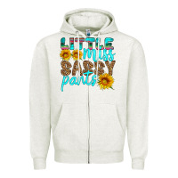 Oatmeal Heather little miss sassy pants Zipper Hoodie - HRA Design Shop