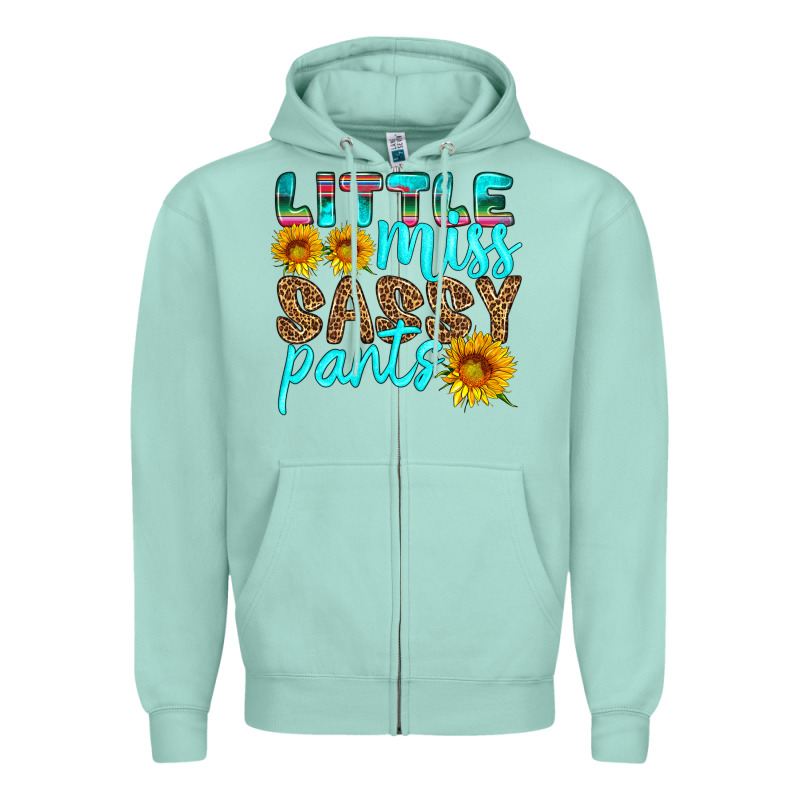 Little Miss Sassy Pants Zipper Hoodie by HRA Design Shop | Teevron