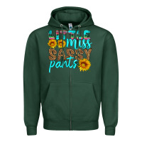 Sports Green little miss sassy pants Zipper Hoodie - HRA Design Shop