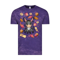 Cloud Purple mi donkey mexican concha Vintage Tee - MaliasSmallBusiness