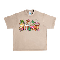 French Oak pink gingerbread coffee cups Urban Heavy Tee - Zillion Design Studio