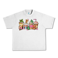 Lunar Rock pink gingerbread coffee cups Urban Heavy Tee - Zillion Design Studio