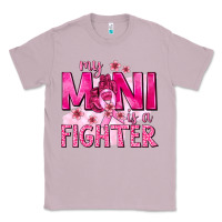 Lilac My Mini Is a Fighter with Ribbon Classic Tee - texasbilliewilder