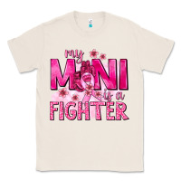 Natural My Mini Is a Fighter with Ribbon Classic Tee - texasbilliewilder
