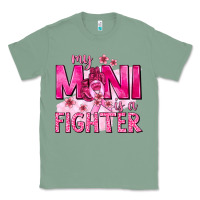 Sage My Mini Is a Fighter with Ribbon Classic Tee - texasbilliewilder