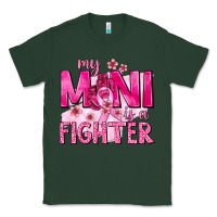 Sports Green My Mini Is a Fighter with Ribbon Classic Tee - texasbilliewilder