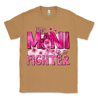 Toasted Coconut My Mini Is a Fighter with Ribbon Classic Tee - texasbilliewilder
