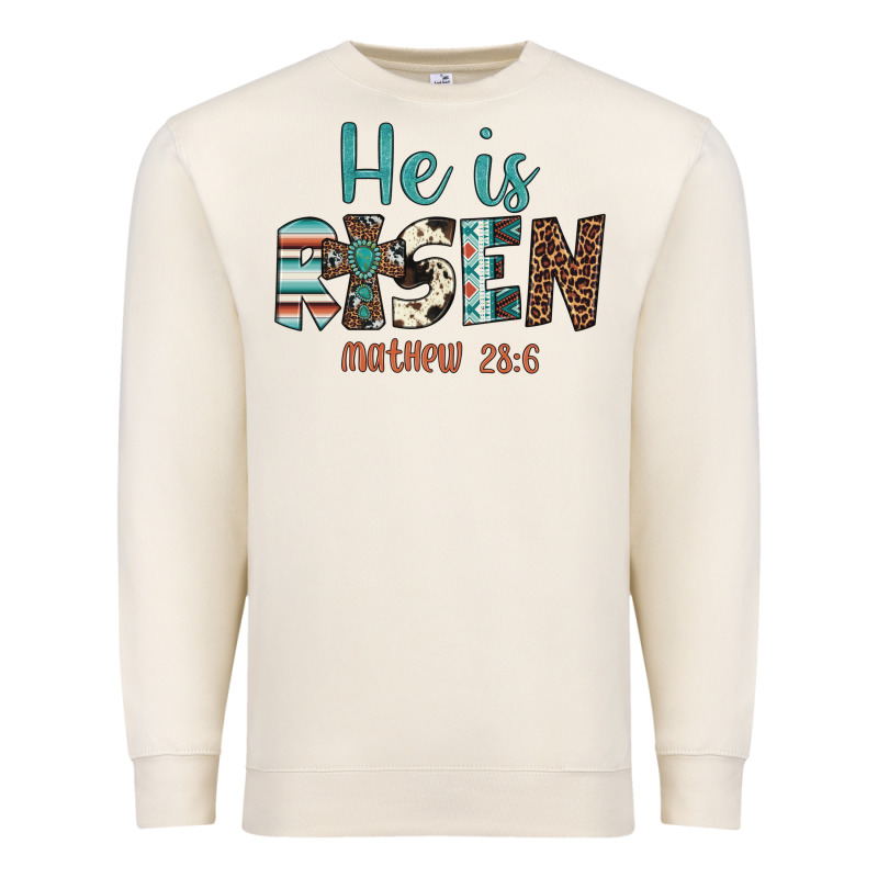 He Is Risen Premium Sweatshirt by Artiststas | Teevron